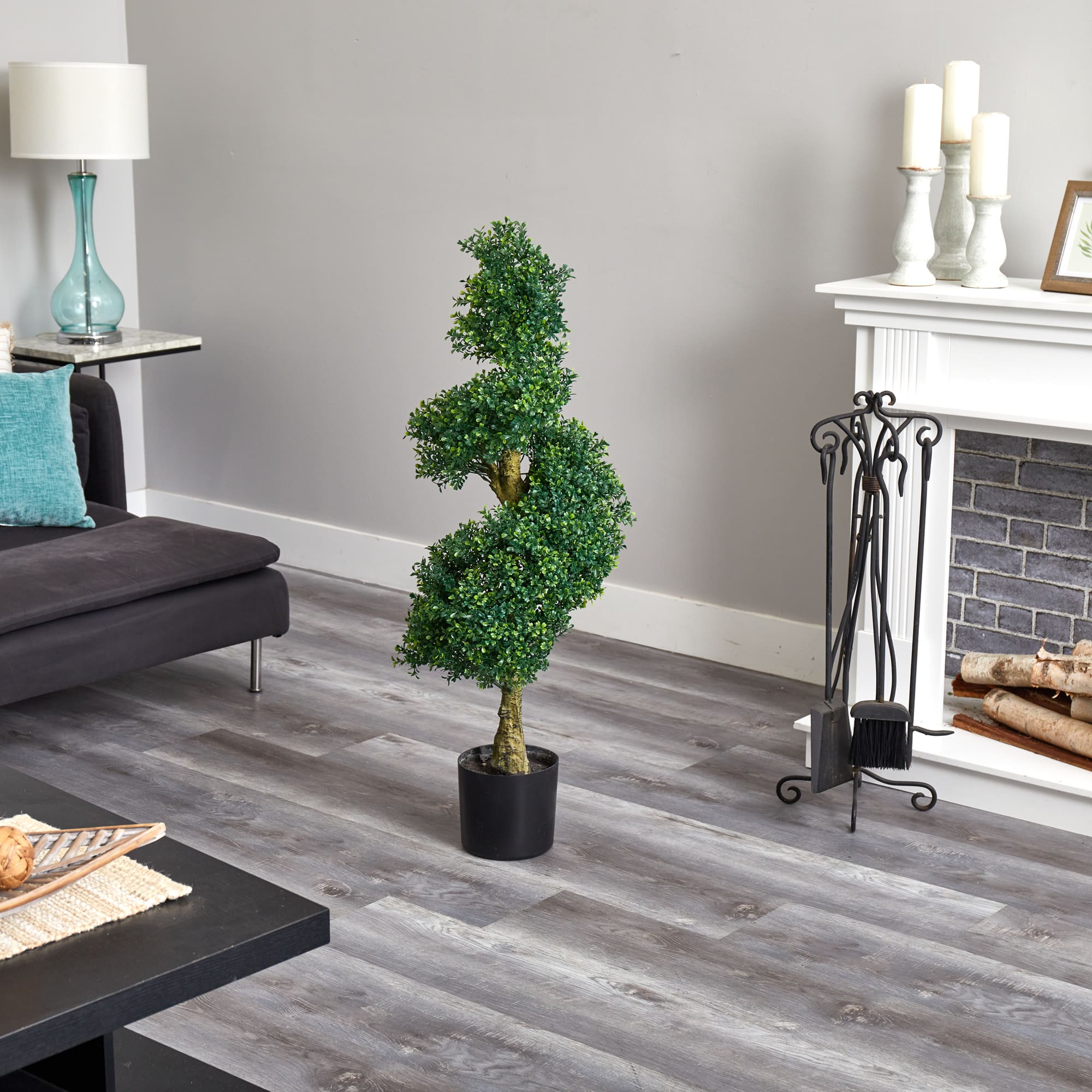 4ft. Potted Spiral Boxwood Tree
